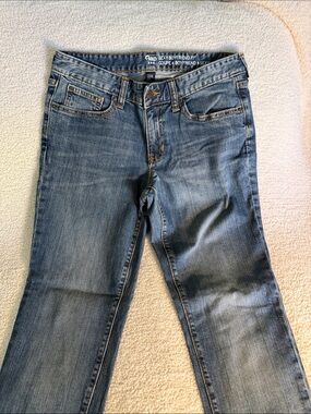 GAP Sexy Boyfriend Fit Jeans - Light Blue Denim